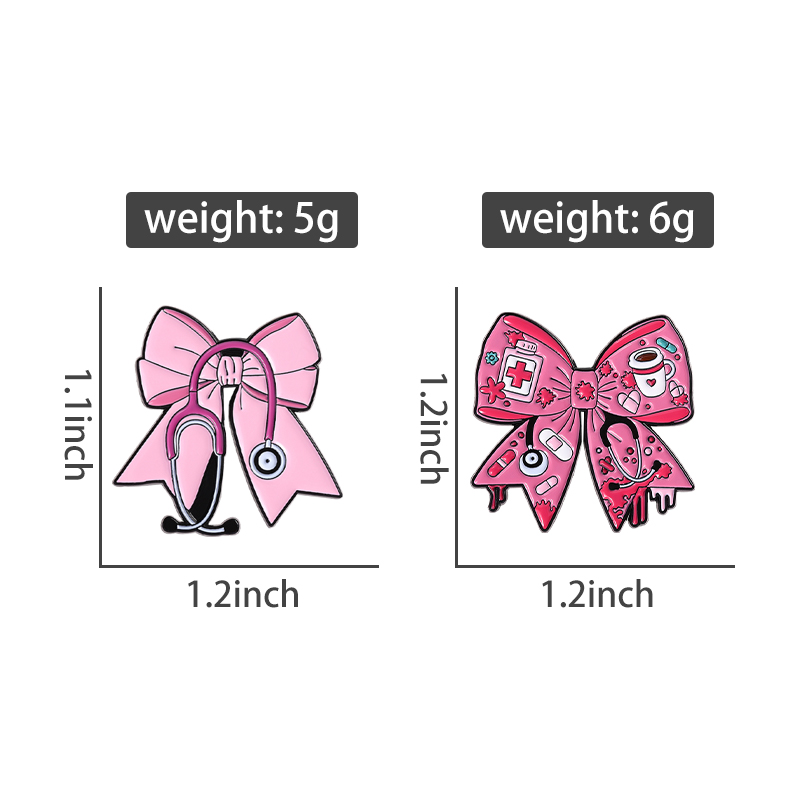 Pink Bowknot Medical Tools Ste - Medical Gloves 评论和价格