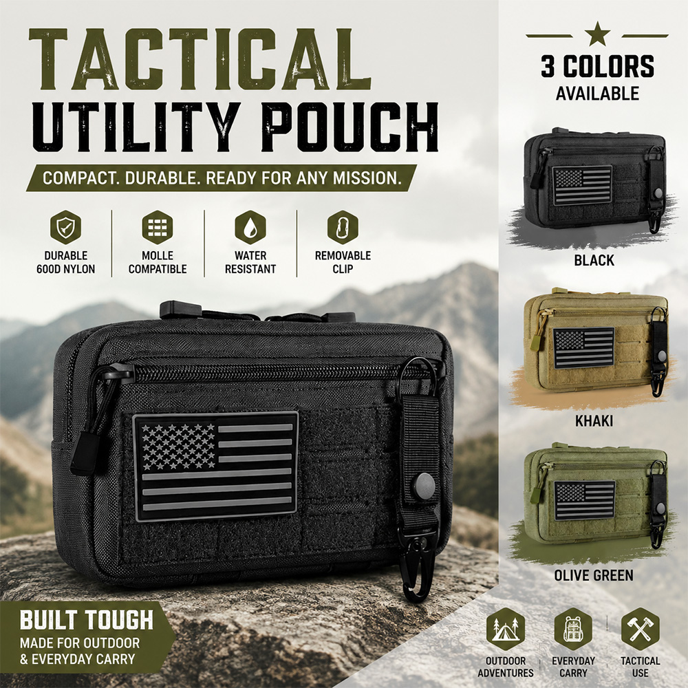Tactical Molle EDC Pouch Outdo - First Aid Kit 评论和价格