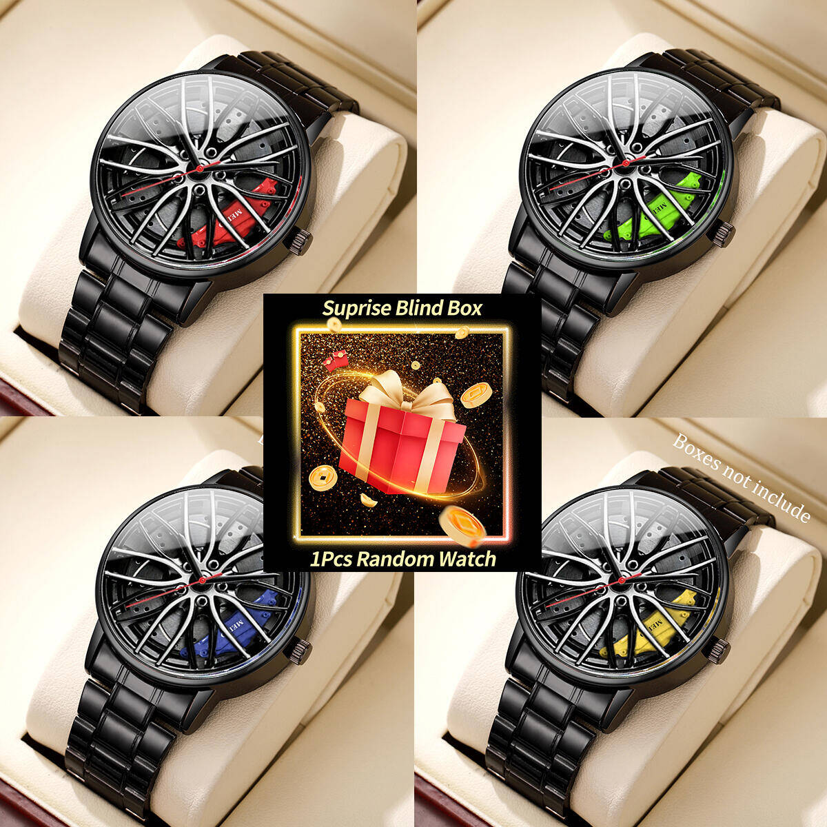 1PC Surprise Mystery Watch Bli - Bandage 评论和价格