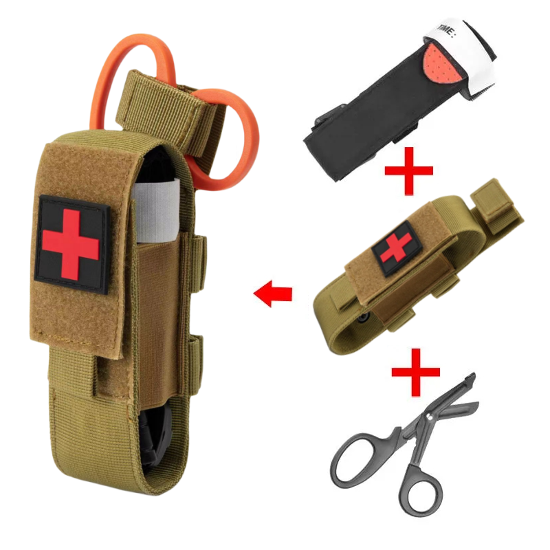 Outdoor First Aid Kit Tourniqu - Medical Scissors 评论和价格