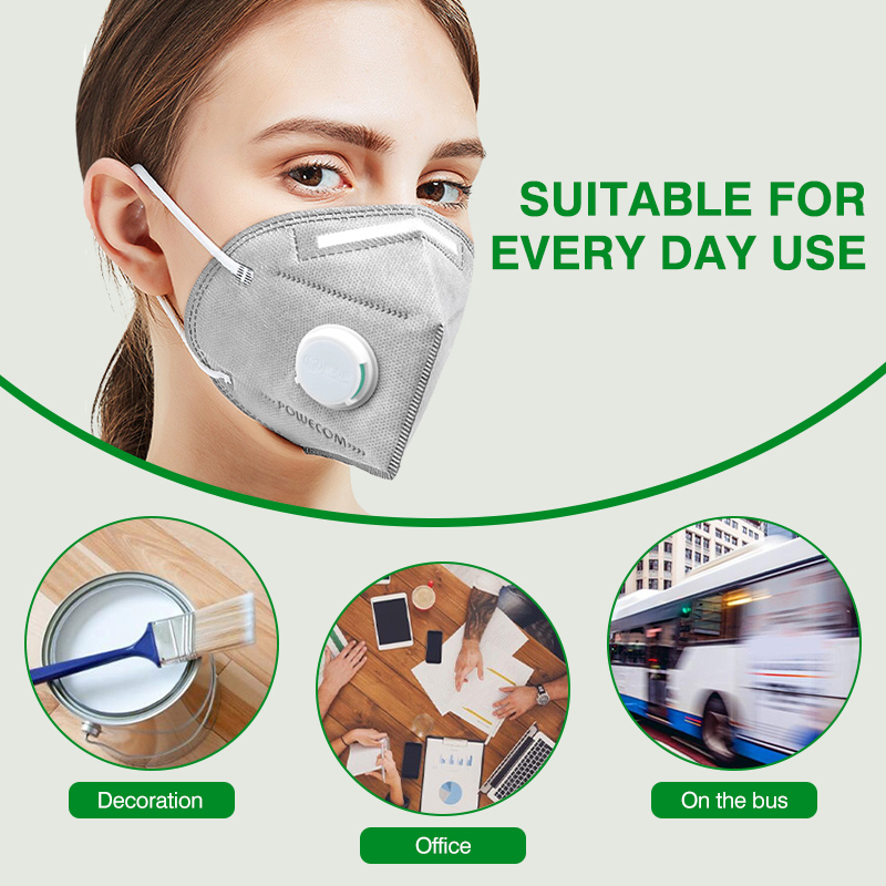 POWECOM KN95 Masks Activated C - Surgical Mask 评论和价格