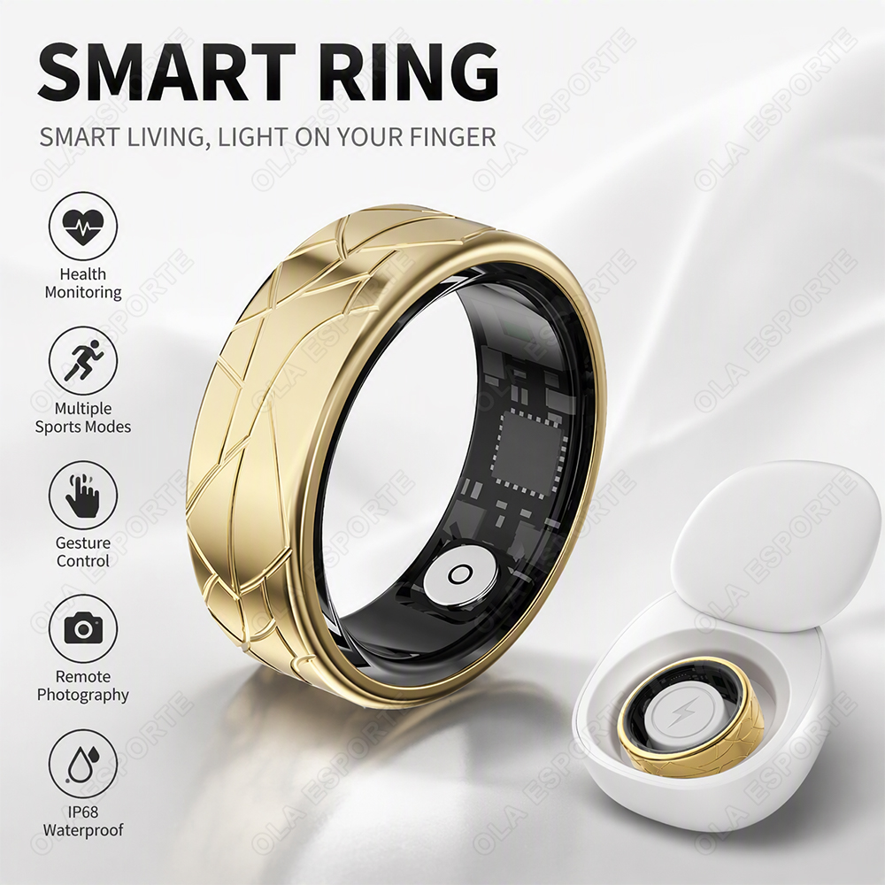 Stainless Steel Smart Ring Wat - Blood Pressure Monitor 评论和价格