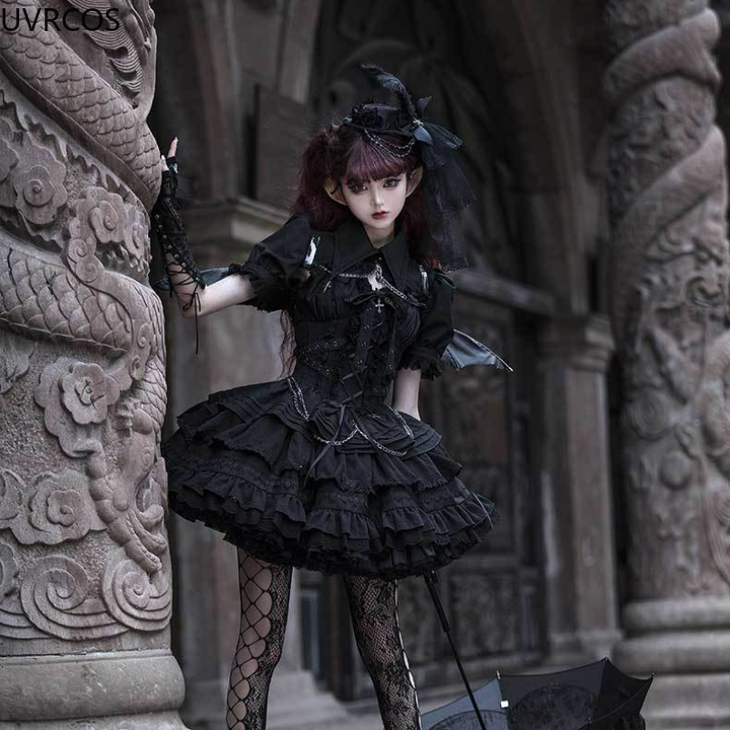 Victorian Gothic Lolita Jsk Dr - Bandage 评论和价格